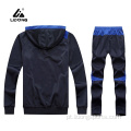 Atacado Men Custom Sportswear Men Hooded Tracksuit